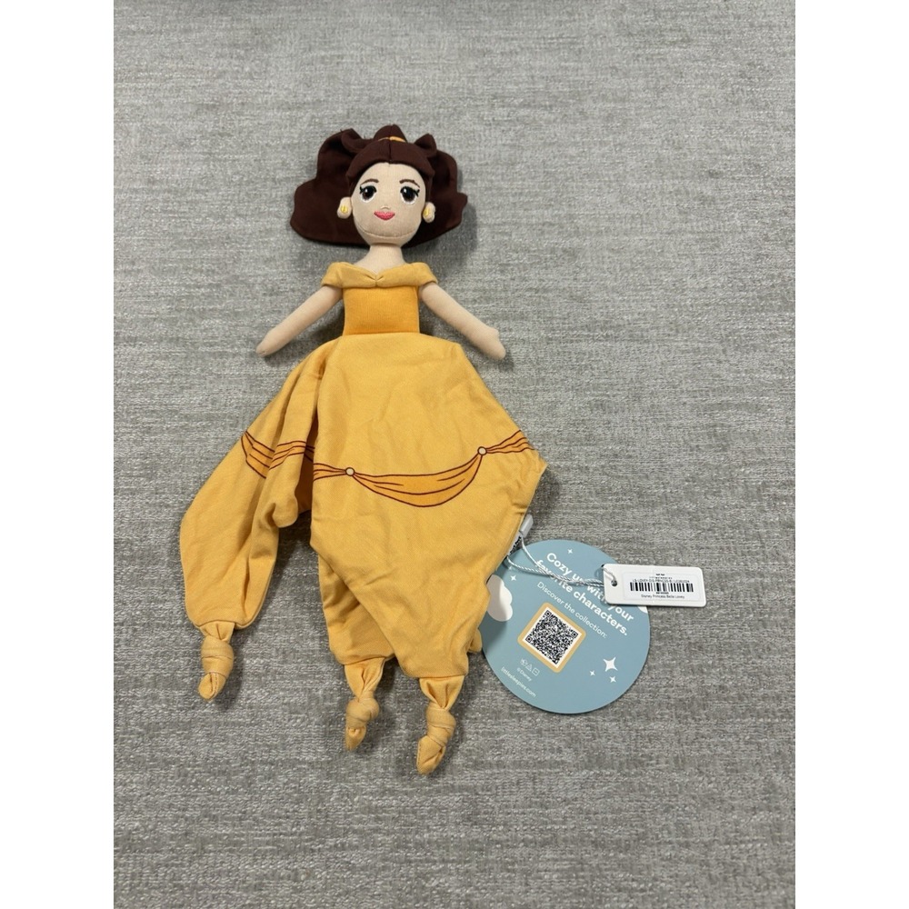 NWT Little Sleepies Disney Princess Belle Lovey Plush NEW